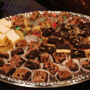 Dessert time! Quite an assortment of delectable offerings